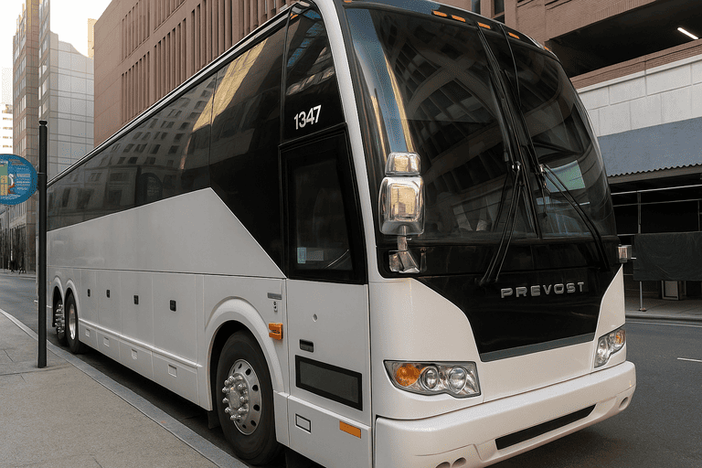 a Nashville Coach Bus Service coach bus