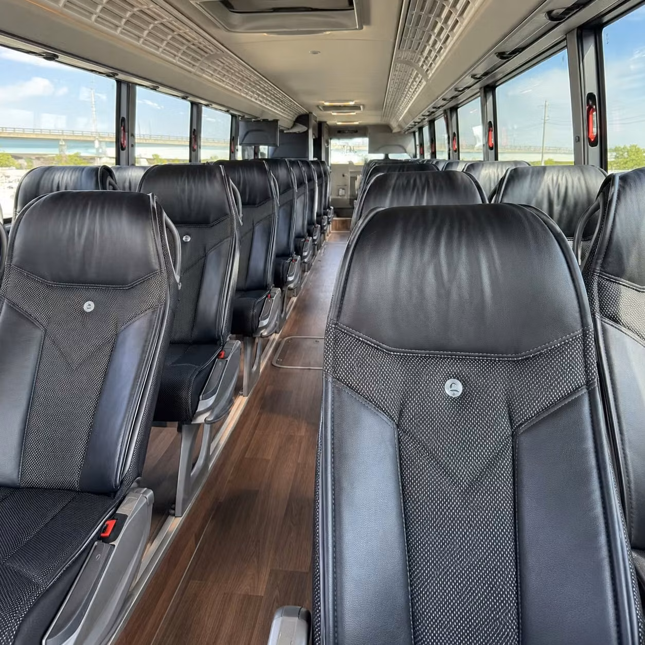 nashville charter bus interior gallery